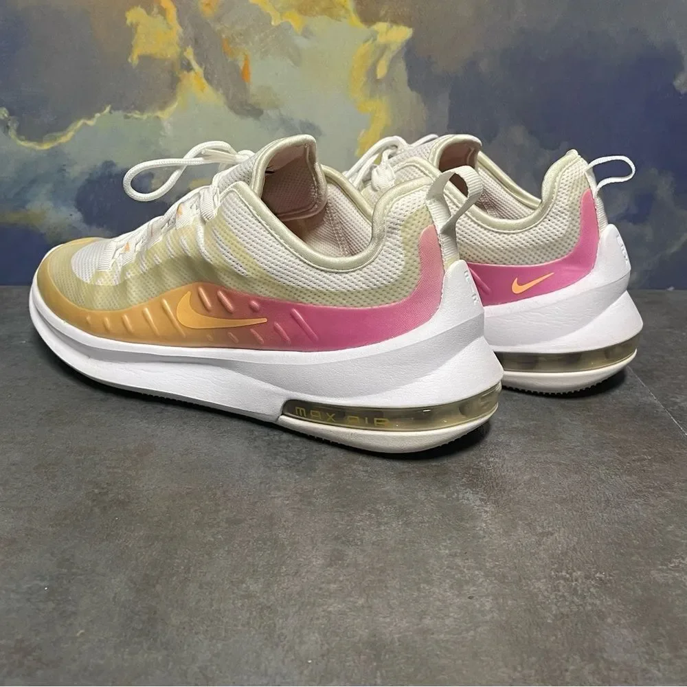 Nike Air Max Axis Premium White/Melon Women's Sneakers Size 9
